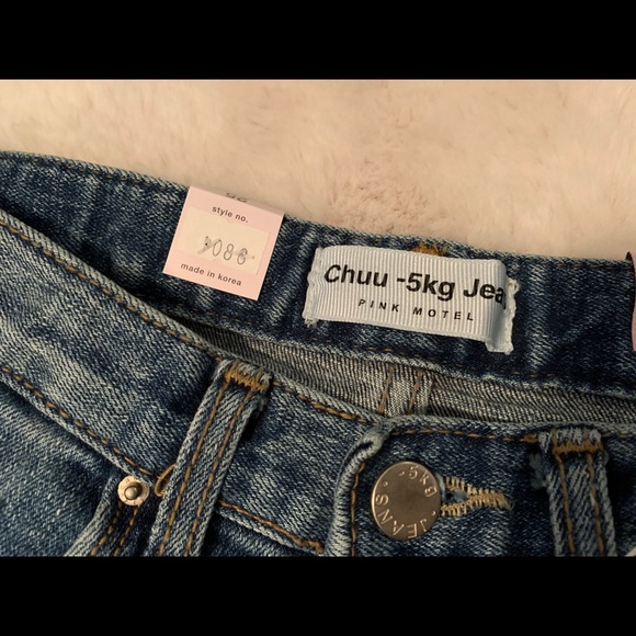 chuu- Distressed Slim Fit- 5kg Jeans vol.85 - Picture 7 of 7